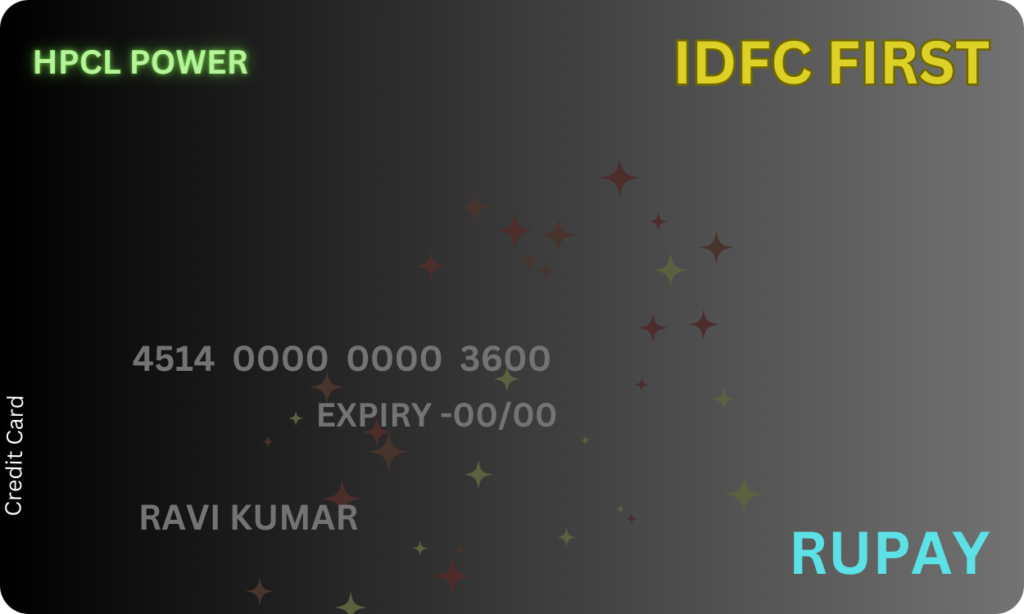 -: IDFC BANK RUPAY CREDIT CARD :-