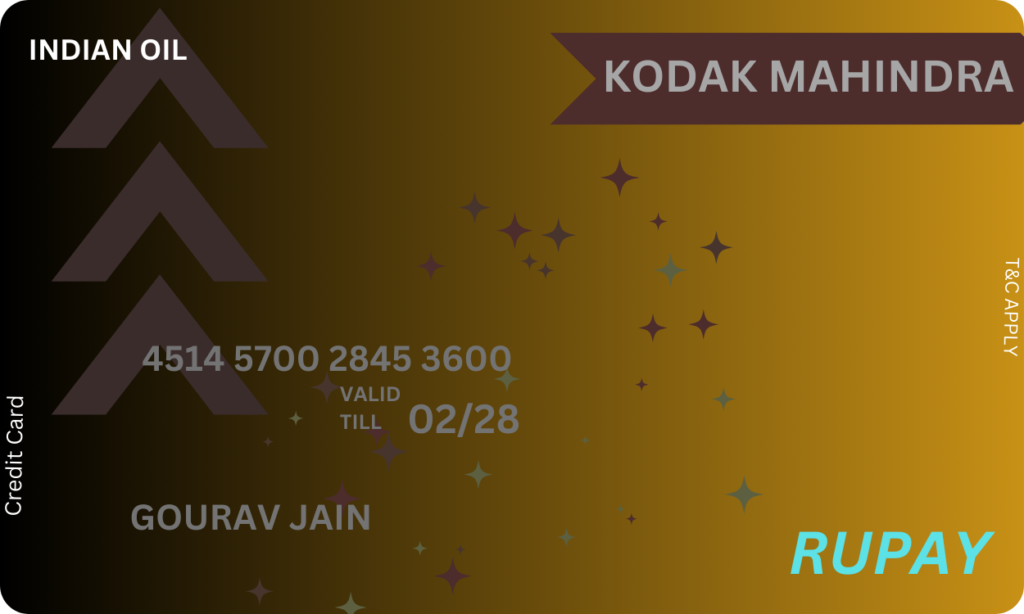 -: KODAK RUPAY CREDIT CARD :-