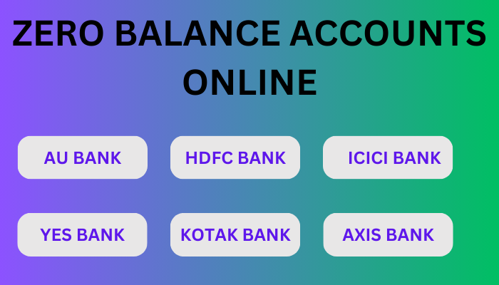 Zero Balance Account